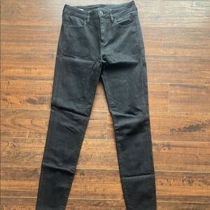 American Eagle Outfitters Black Skinny Jeans High-Rise